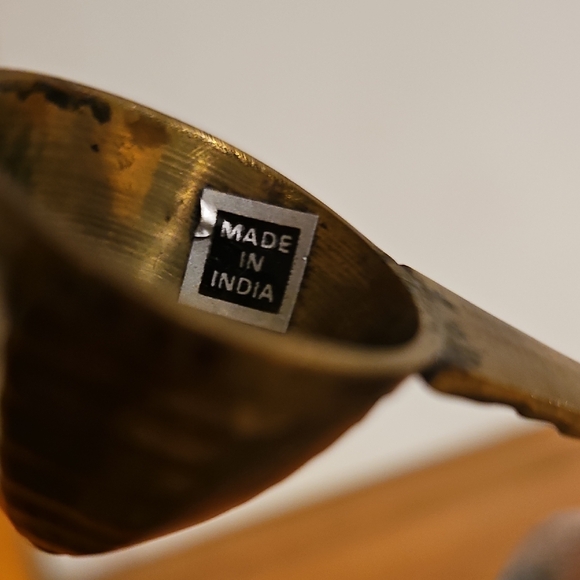 Elegant Brass Candle Snuffer - Picture 4 of 6